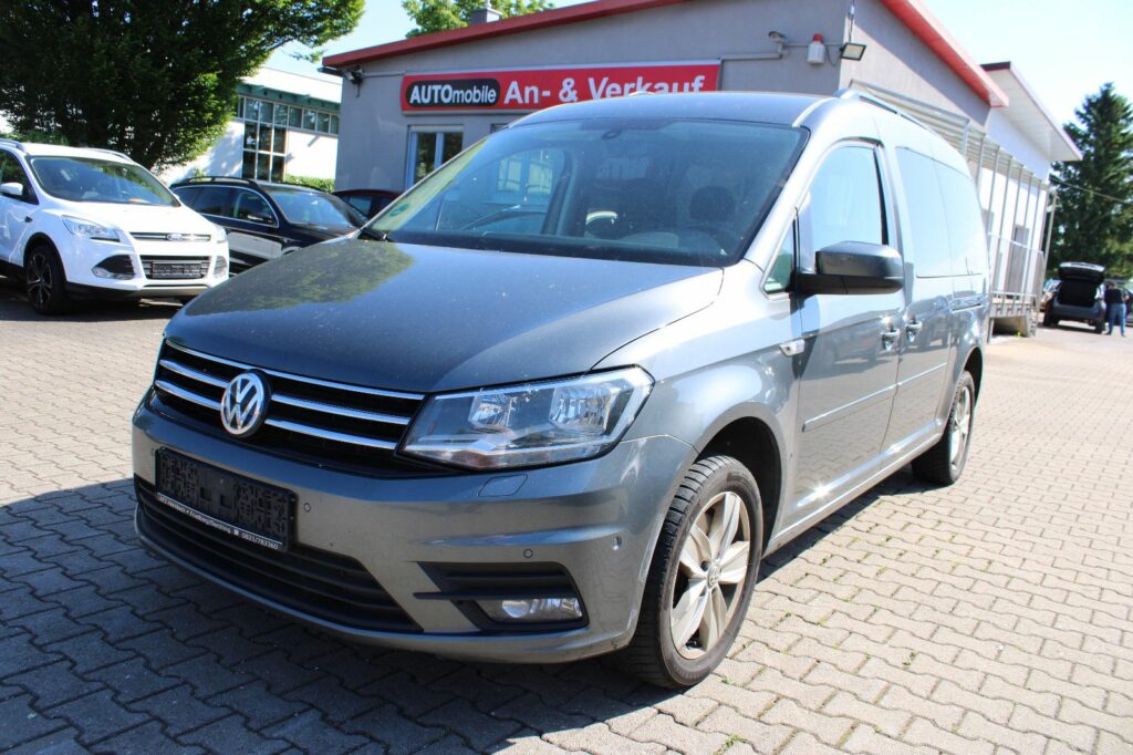 Volkswagen Caddy 1,4TGI Maxi 7.Sitzer Navi,Kamera,SHZ,Klima