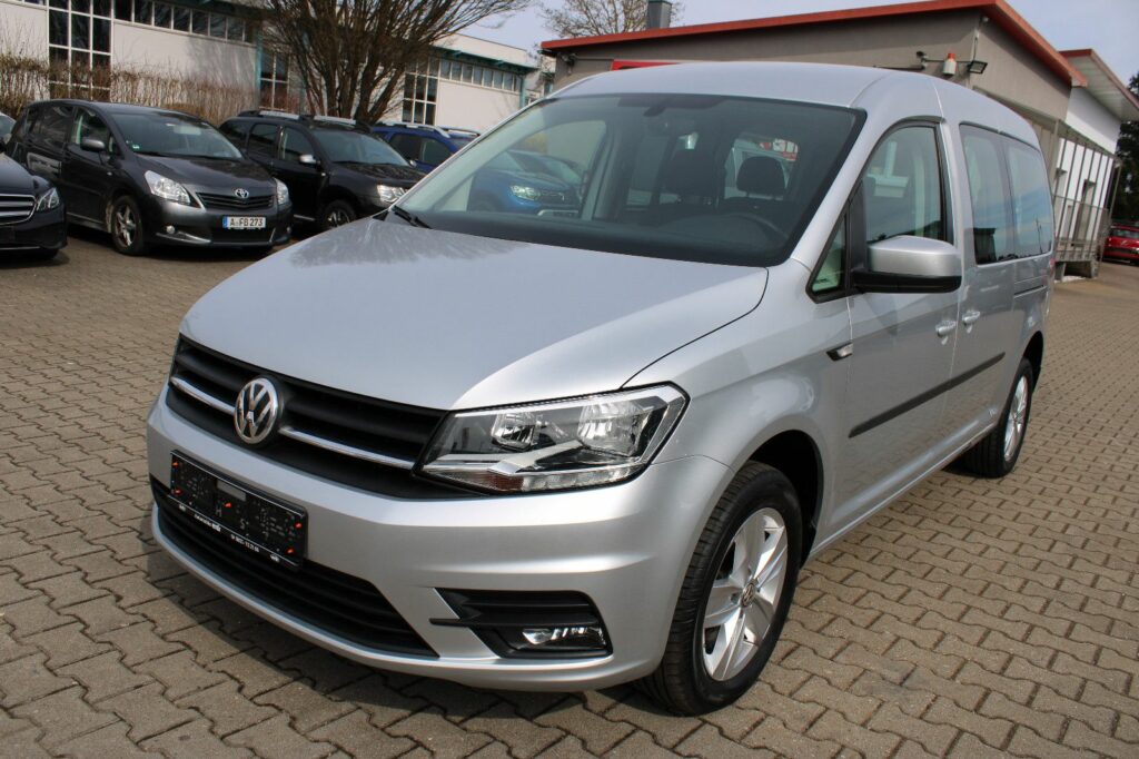 Volkswagen Caddy 2,0TDI Maxi  7-Sitzer Navi,AHK,Klimaautom.