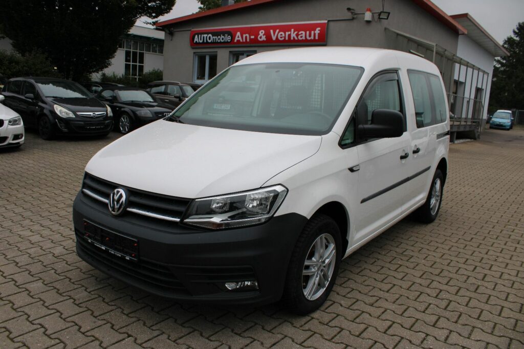 Volkswagen Caddy 2.0TDI Kasten mit Fenster 2xSchiebetüren